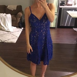 Blue lace Lulu’s dress